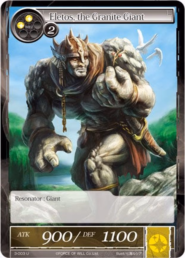 Eletos, the Granite Giant - Uncommon (3-003)