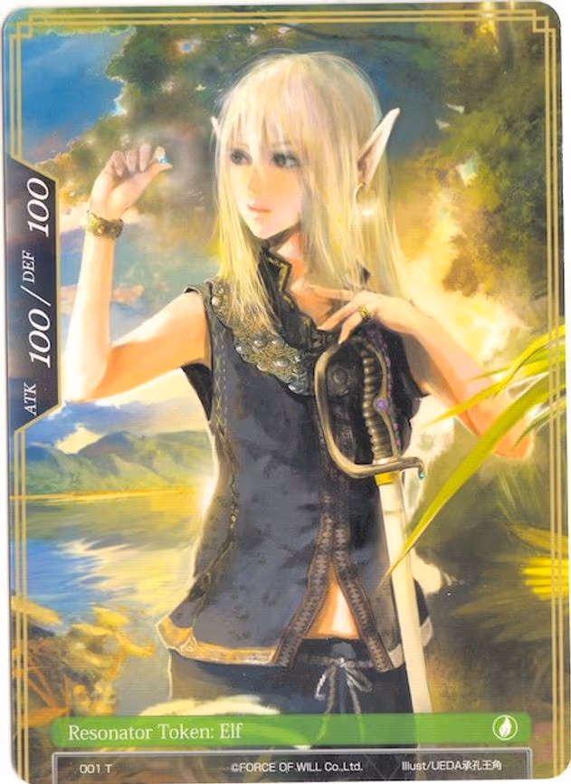 Elf Double-sided Resonator Token - Token (001 T)