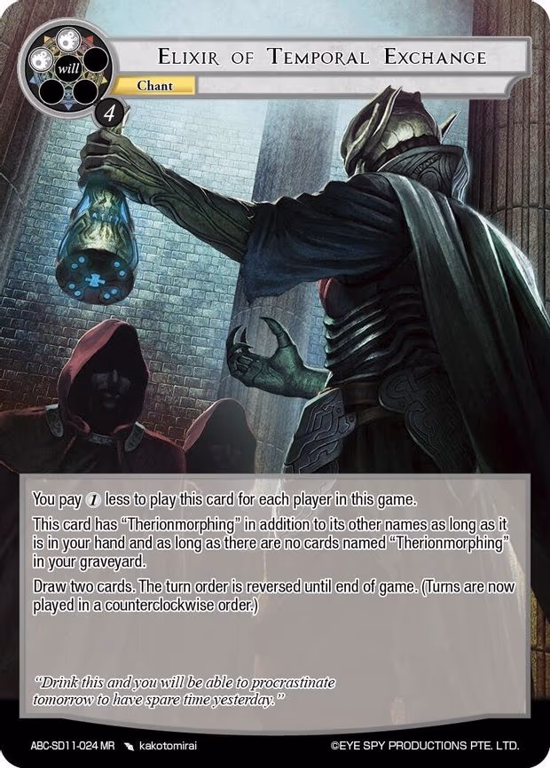 Elixir Of Temporal Exchange - Marvel Rare (ABC-SD11-024 MR)