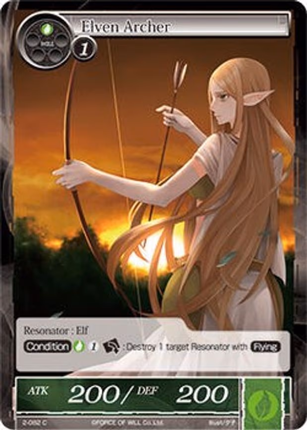 Elven Archer - Common (2-082)