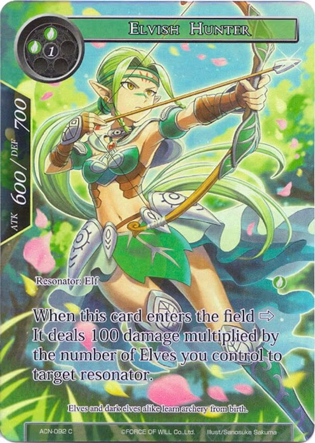 Elvish Hunter - Common (ACN-092)