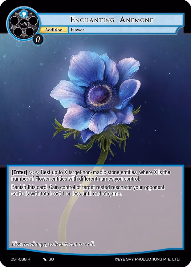 Enchanting Anemone - Rare (CST-038 R)