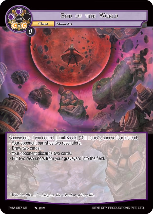 End of the World - Super Rare (PofA-057)