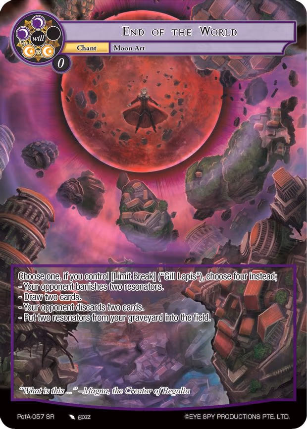 End of the World - Super Rare (PofA-057)