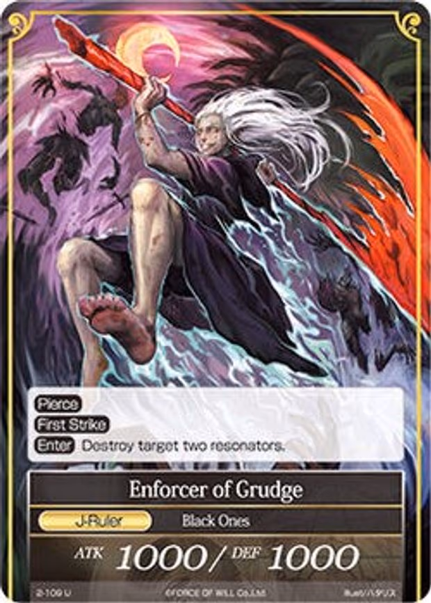 Enforcer of Grudge // Enforcer of Grudge - Uncommon (2-109/J)