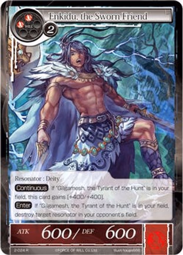 Enkidu, the Sworn Friend - Rare (2-024)