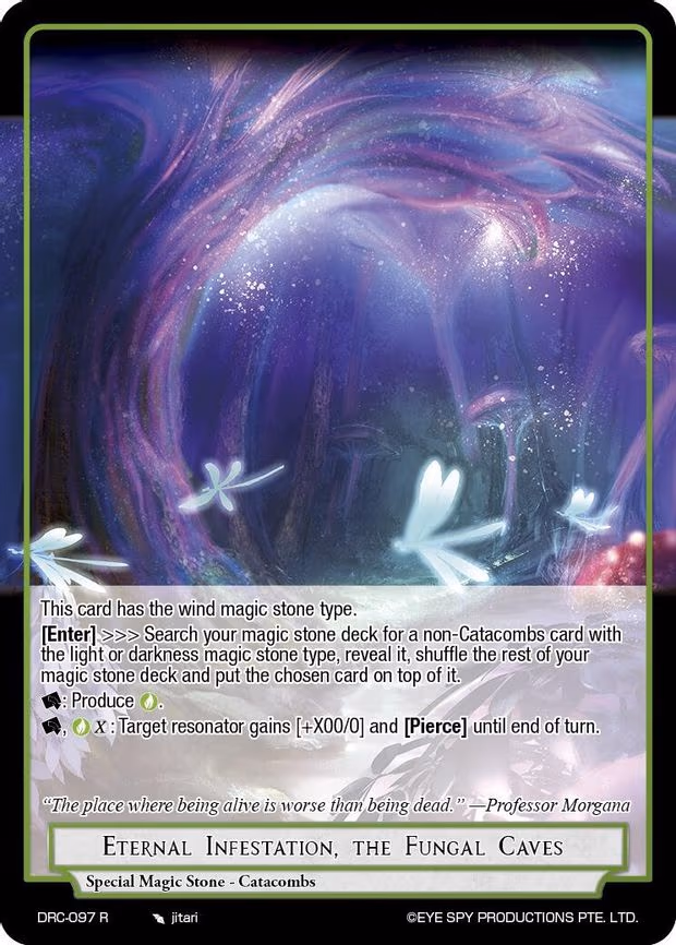 Eternal Infestation, The Fungal Caves - Rare (DRC-097 R)
