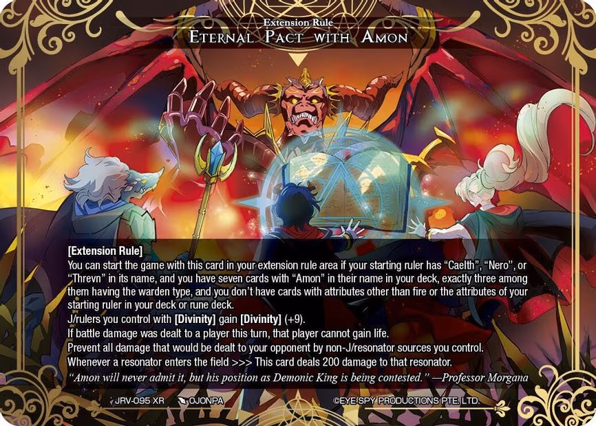 Eternal Pact with Amon - XR (JRV-095 XR)