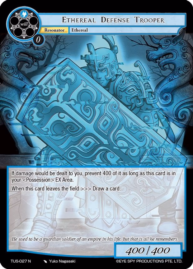 Ethereal Defense Trooper - Normal (TUS-027 N)