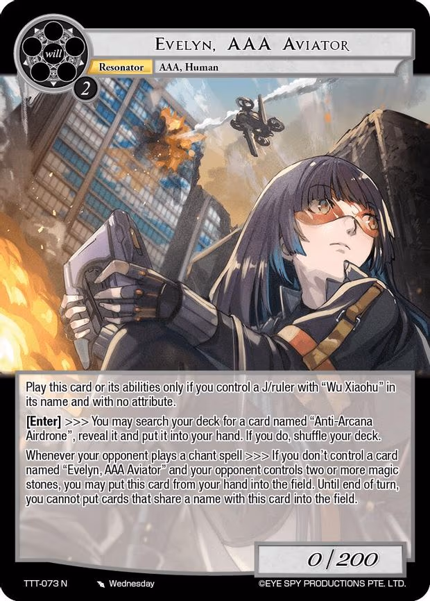 Evelyn, AAA Aviator - Normal (TTT-073 N)