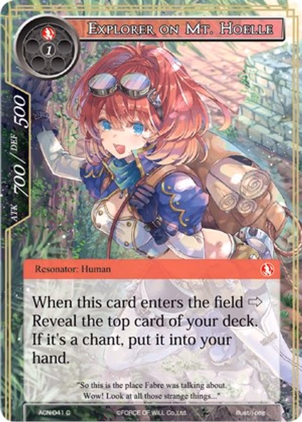 Explorer on Mt. Hoelle - Common (ACN-041)