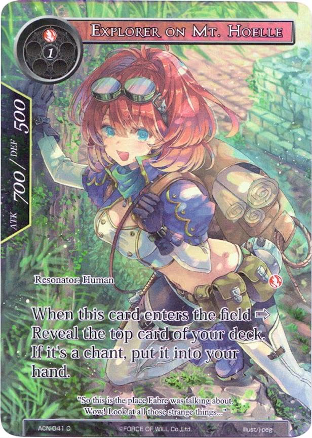 Explorer on Mt. Hoelle - Common (ACN-041)