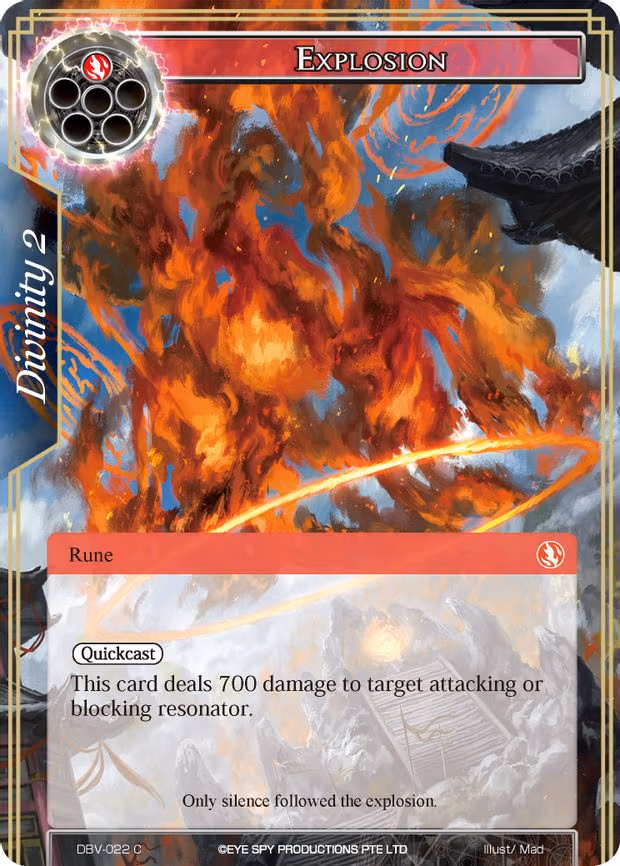 Explosion