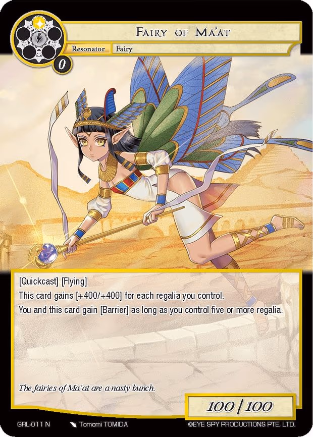 Fairy of Ma'at - Normal (GRL-011)
