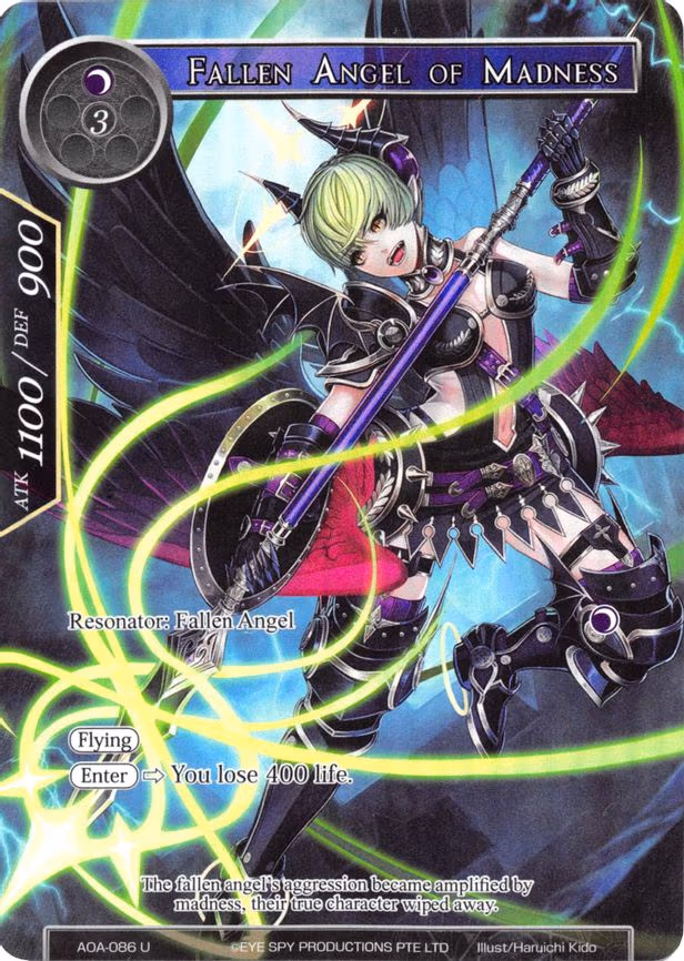 Fallen Angel of Madness - Uncommon (AOA-086)