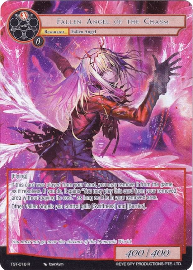 Fallen Angel of the Chasm - Rare (TST-016)