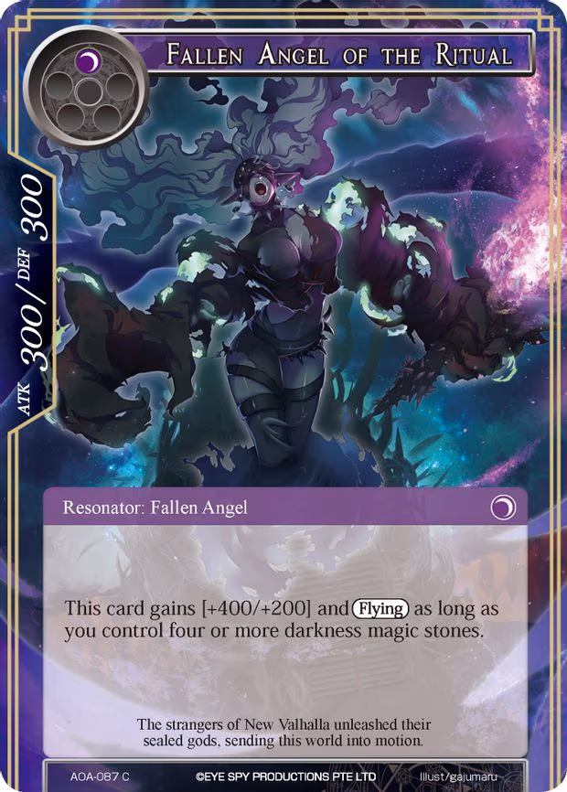 Fallen Angel of the Ritual - Common (AOA-087)