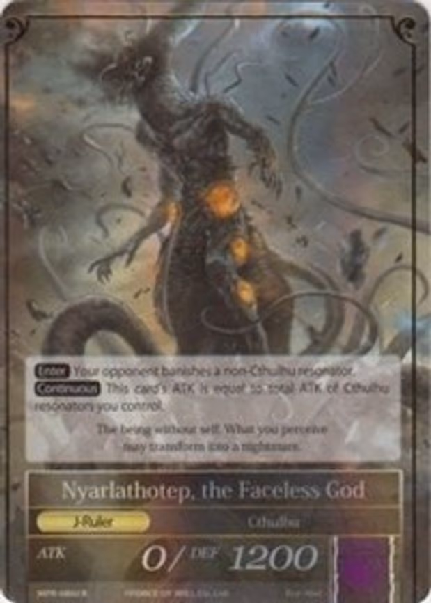 Fiend of Dark Pyre // Nyarlathotep, the Faceless God - Rare (MPR-080/J)