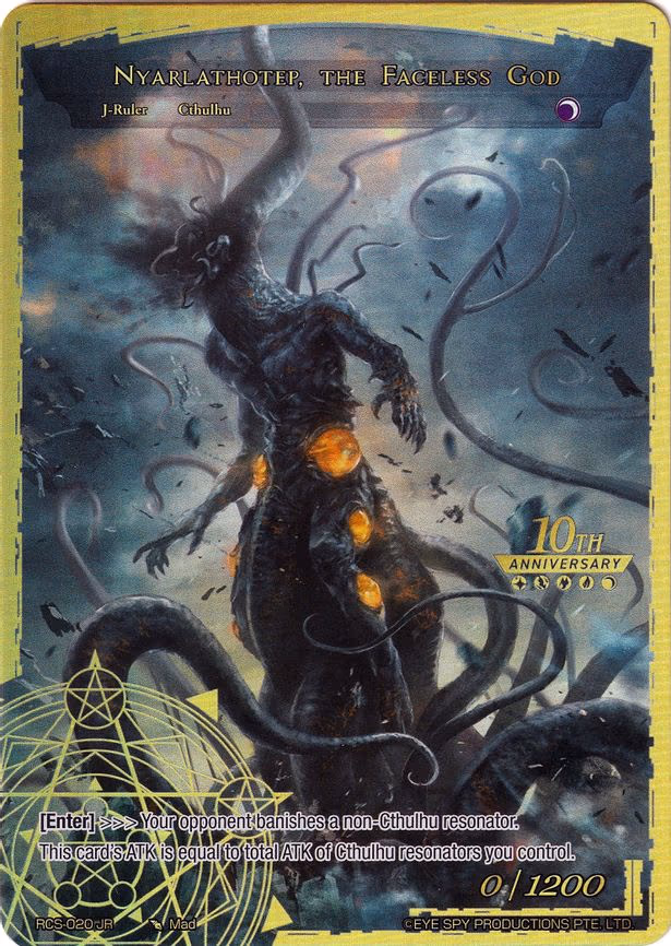 Fiend of Dark Pyre // Nyarlathotep, the Faceless God - Ruler Rare (RCS-020 JR)