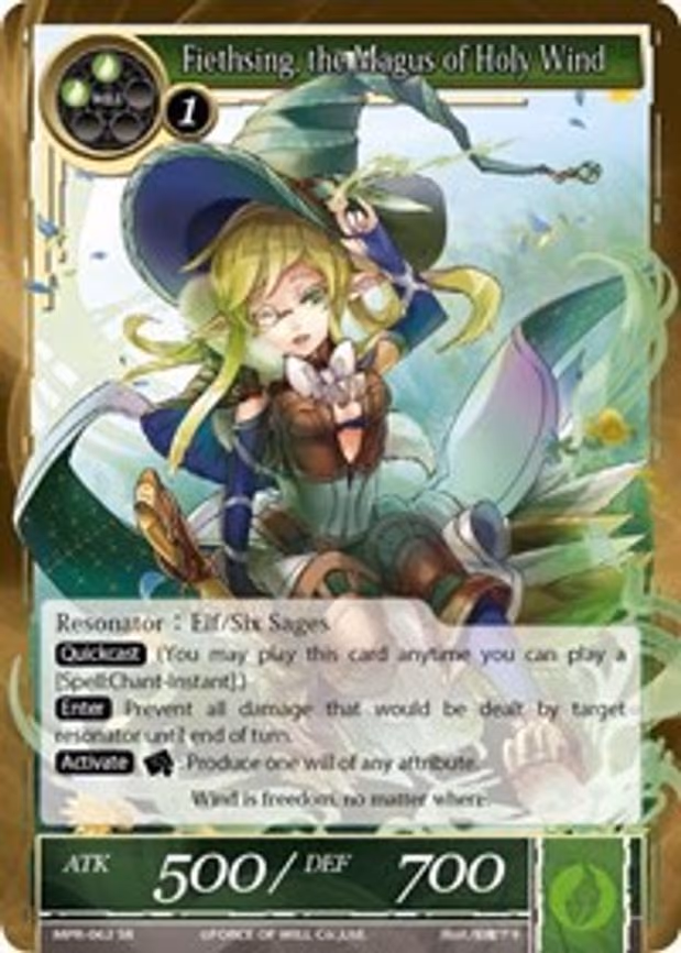Fiethsing, the Magus of Holy Wind - Super Rare (MPR-062)