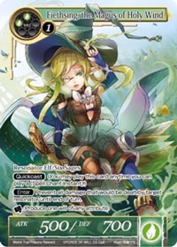 Fiethsing, the Magus of Holy Wind - Promo (World Top Players Reward)
