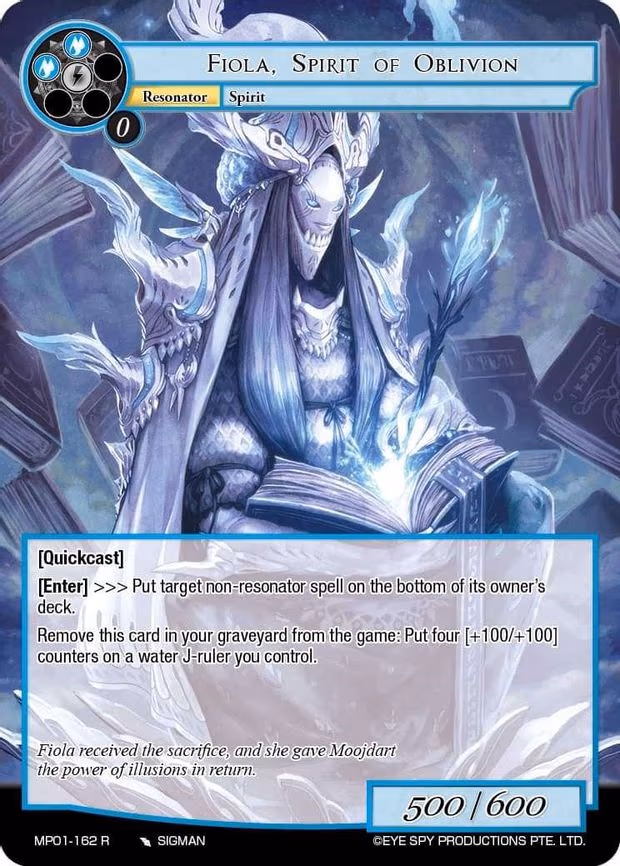 Fiola, Spirit of Oblivion - Rare (MP01-162 R)