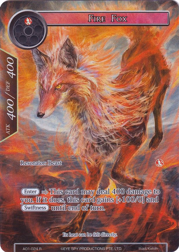 Fire Fox - Rare (AO1-024)