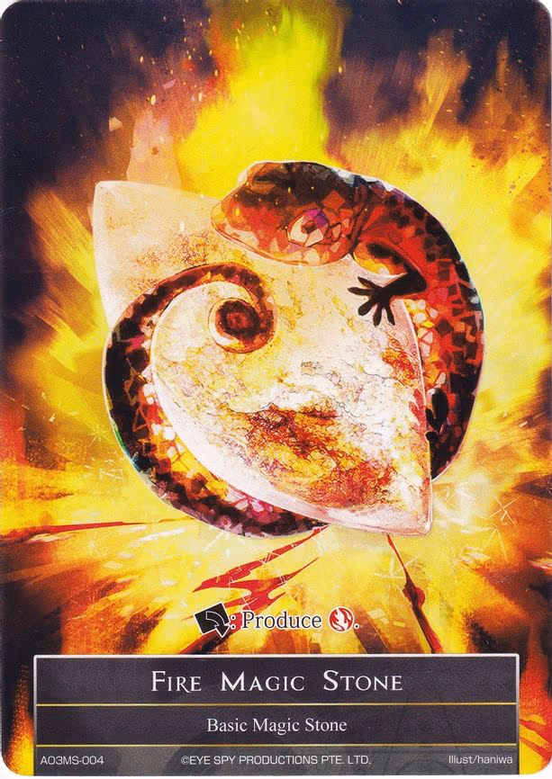 Fire Magic Stone - Basic (AO3MS-004)