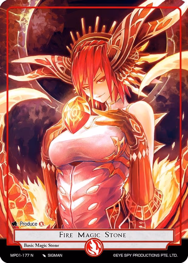 Fire Magic Stone - Normal (MP01-177 N)