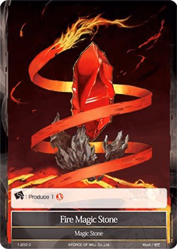 Fire Magic Stone - Common (1-203)