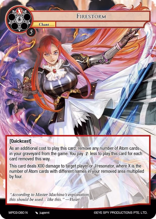 Firestorm - Normal (MP03-080 N)