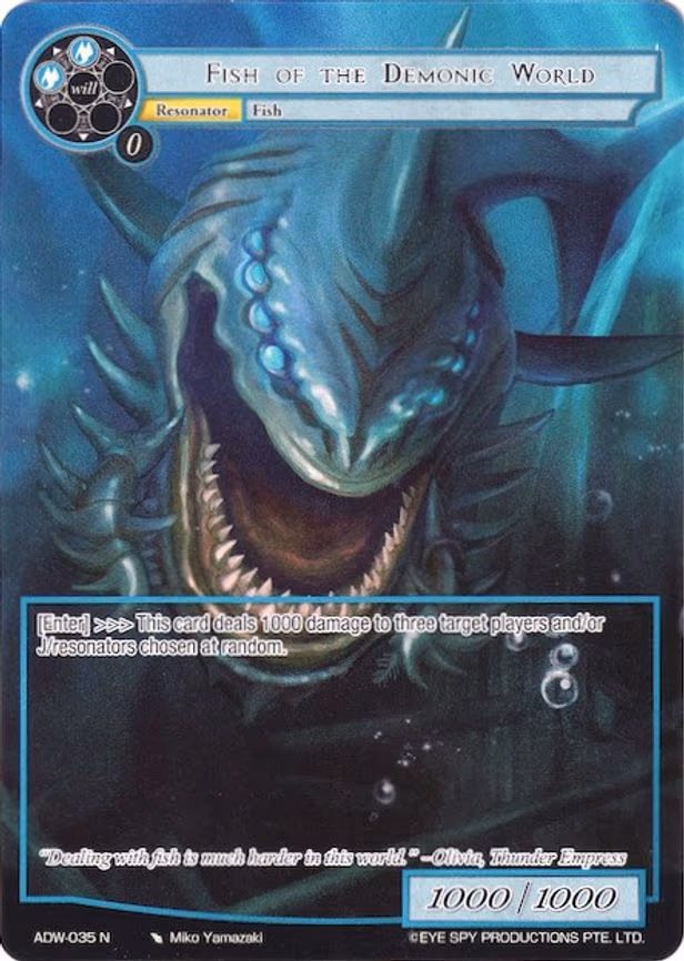 Fish of the Demonic World - Normal (ADW-035)
