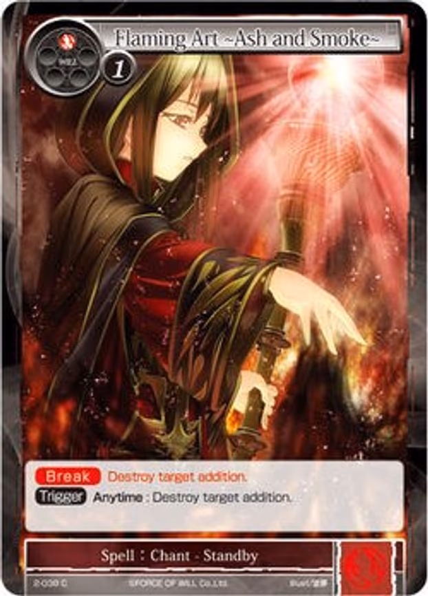 Flaming Art -Ash and Smoke - Common (2-038)