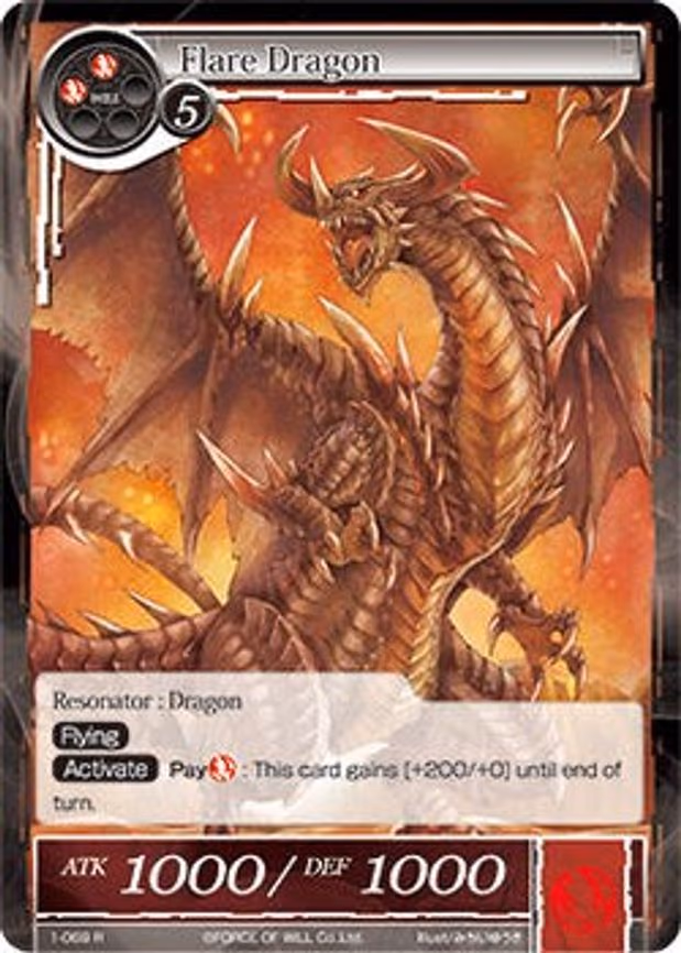 Flare Dragon - Rare (1-069)
