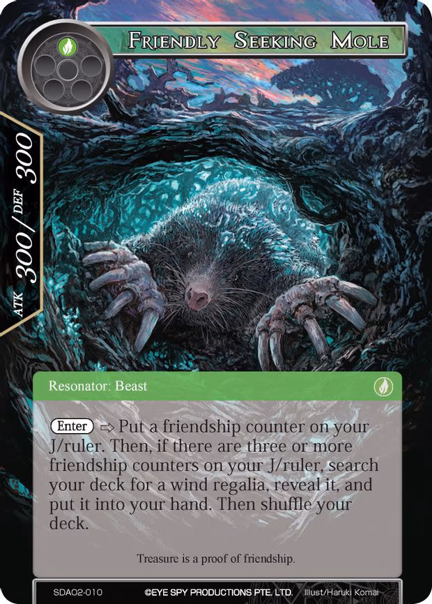 Friendly Seeking Mole