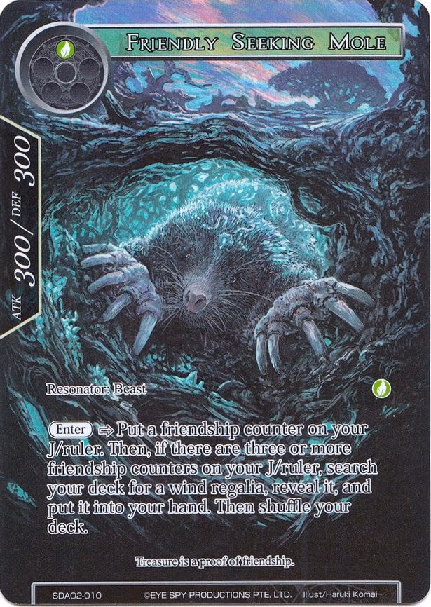 Friendly Seeking Mole
