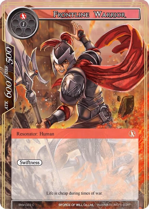Frontline Warrior - Common (SNV-023)