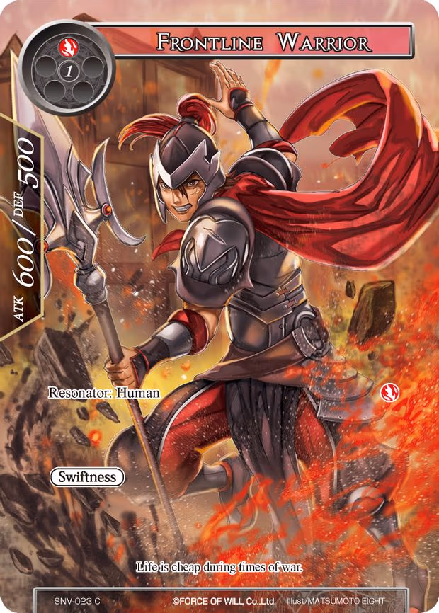 Frontline Warrior - Common (SNV-023)