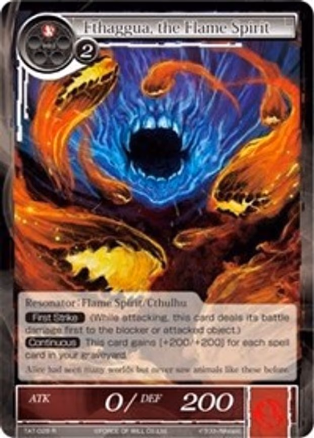 Fthaggua, the Flame Spirit - Rare (TAT-028)