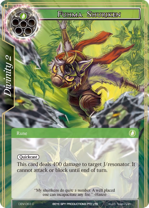 Fuhma Shuriken - Common (DBV-063)