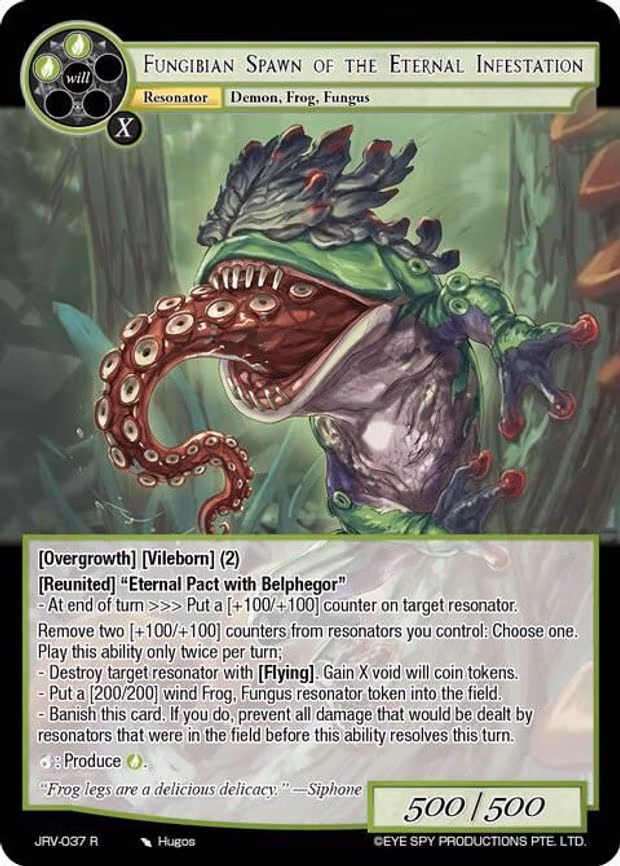 Fungibian Spawn of the Eternal Infestation - Rare (JRV-037 R)