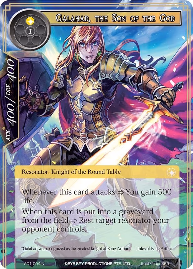 Galahad, the Son of the God