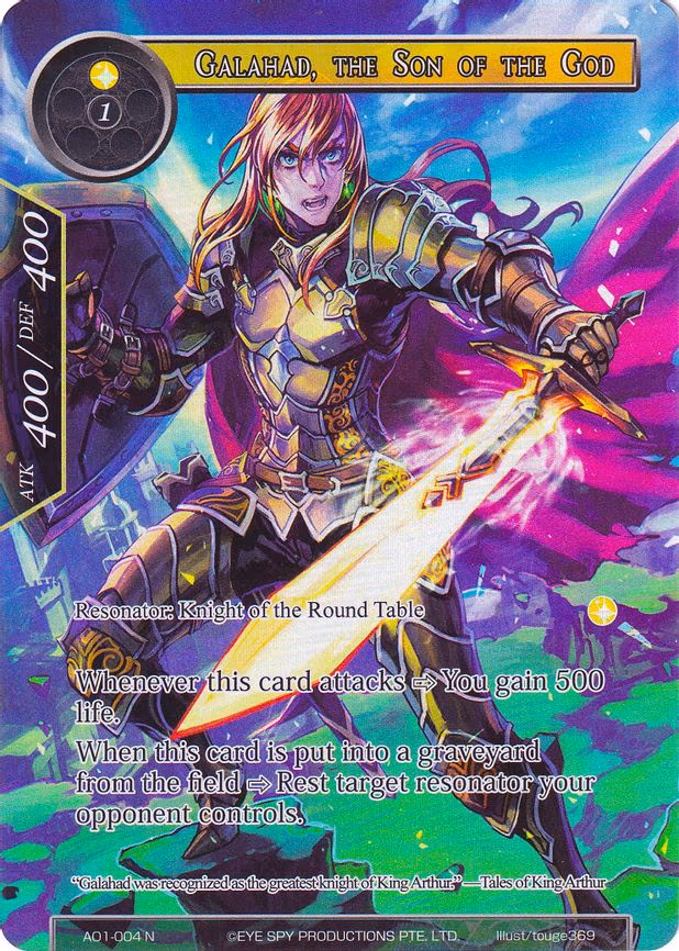 Galahad, the Son of the God