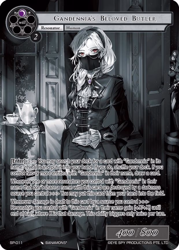 Gandennia's Beloved Butler - Uber Rare (SP-011)