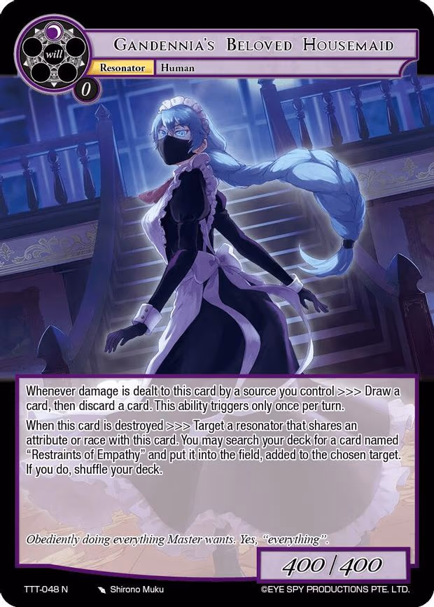 Gandennia's Beloved Housemaid - Normal (TTT-048 N)