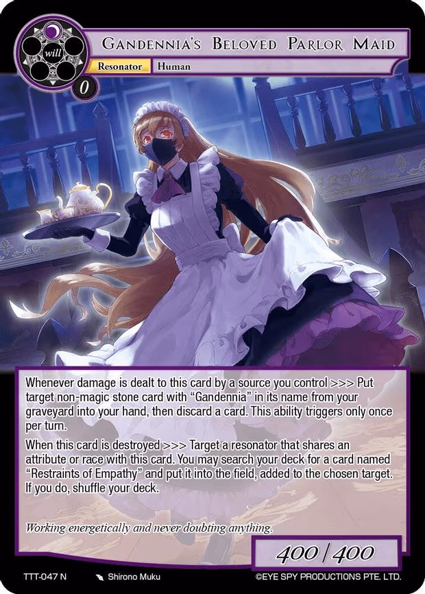 Gandennia's Beloved Parlor Maid - Normal (TTT-047 N)