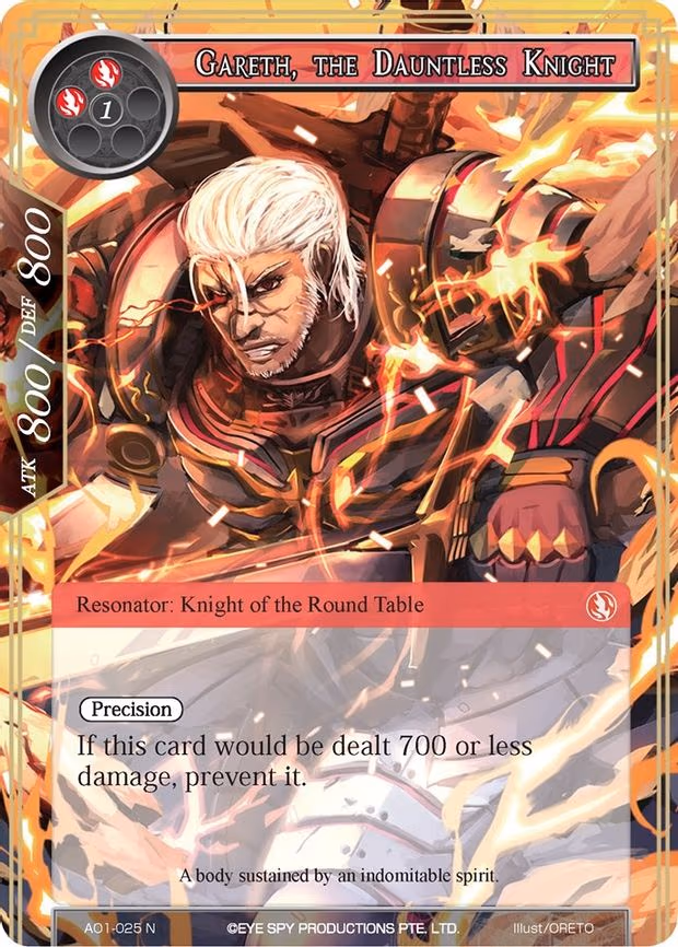 Gareth, the Dauntless Knight - Normal (AO1-025)