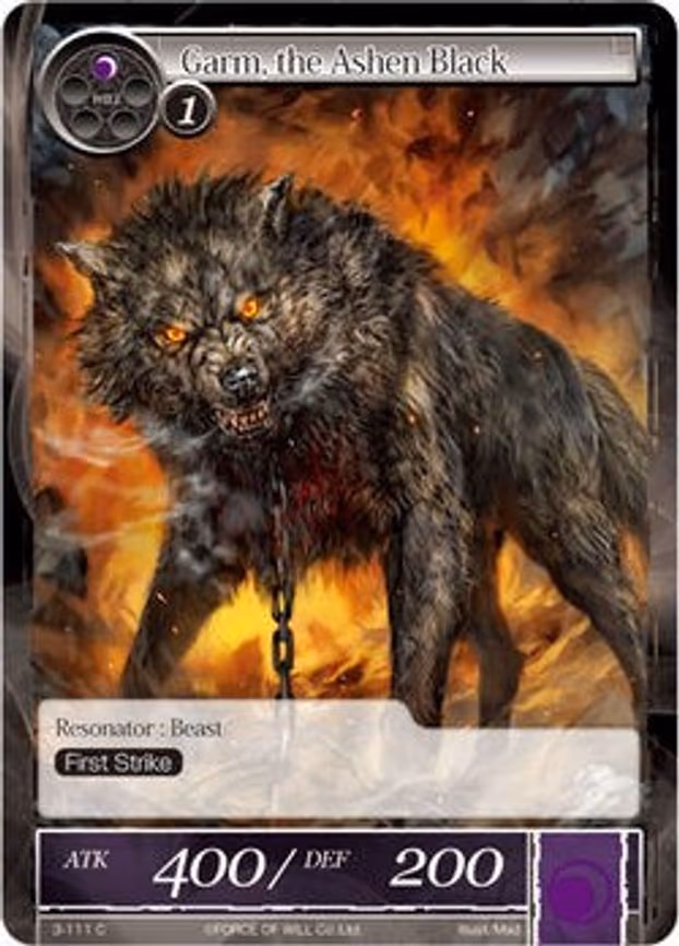 Garm, the Ashen Black - Common (3-111)