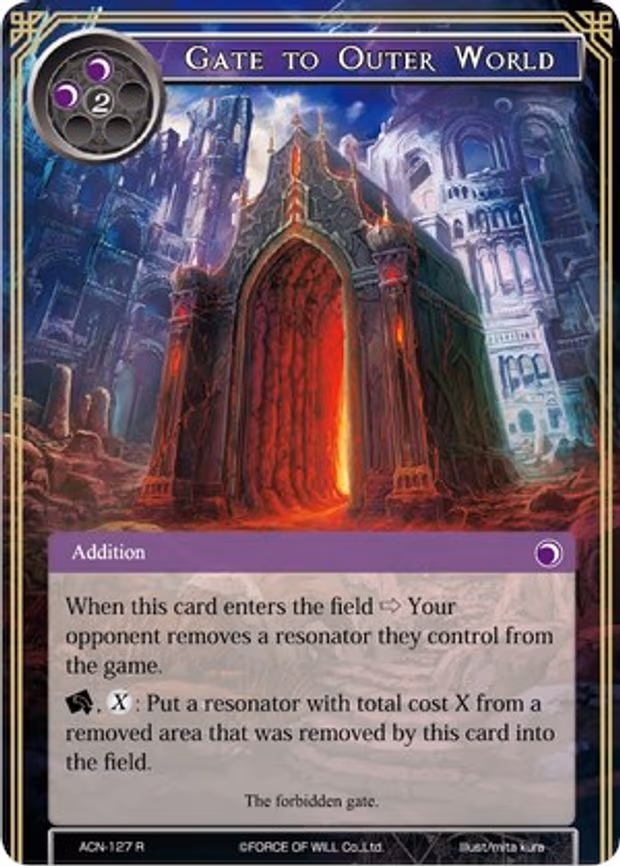 Gate to Outer World - Rare (ACN-127)