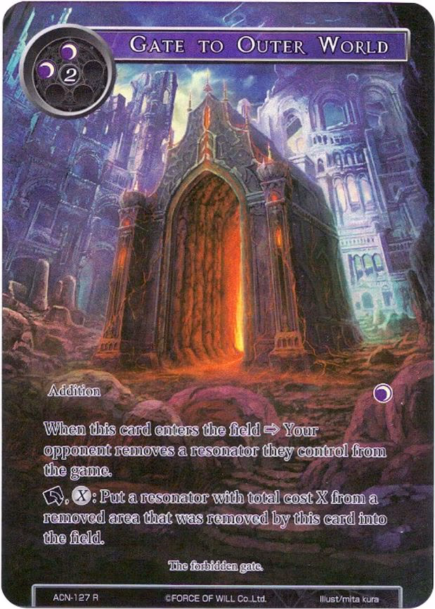 Gate to Outer World - Rare (ACN-127)